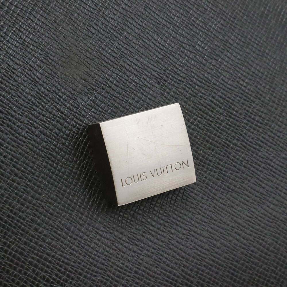 LOUIS VUITTON Louis Vuitton Taiga Selenga Second Bag Clutch Leather Ardoise B... - Picture 6 of 9